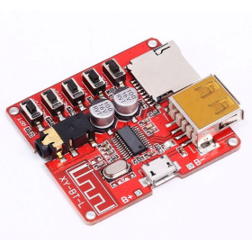 Bluetooth 4.1 audio receiver module, MicroSD, TF, Card, USB