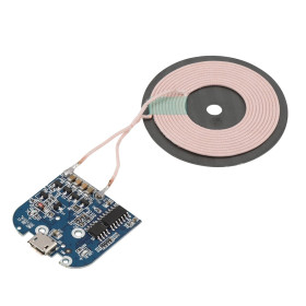 Modulo di ricarica wireless Qi, 5 W, 1 A, 5 V