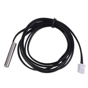 Senzor temperatura NTC10K cu fir 1m, XH2.54 2 pini