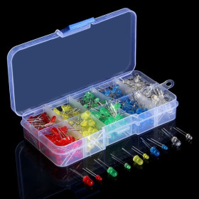 Set di 375 LED, 3mm e 5mm, colori diversi