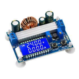 Automatikus feszültségforrás, süllyesztés/emelés, 0,5-30V, LCD