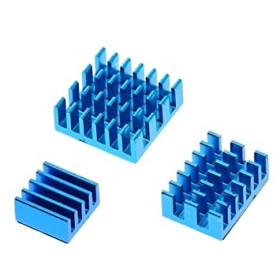 Set radiatoare aluminiu autoadezive Raspberry Pi 4