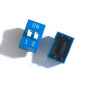 DIP Switch, DP-2P, 2.54mm, blue