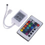 RGB LED vezérlő, 12V, 24 gomb, IR