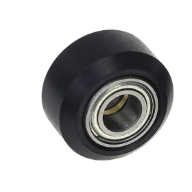 Rullo con scanalatura a V, POM, tipo C, 5x15x8.8mm, MR105ZZ