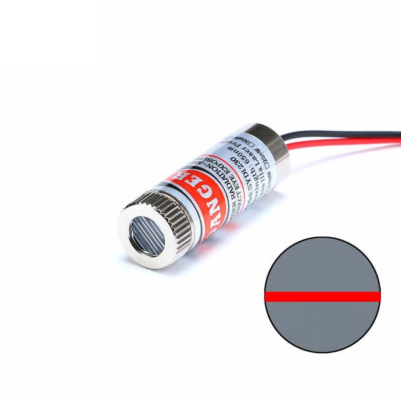 SYD1230 5mW 3-6V line laser module with focus