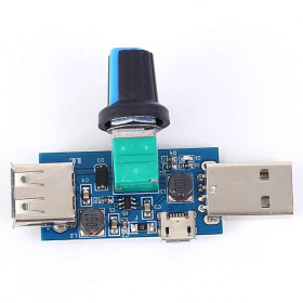 Speed control module, lowering, raising, 2.5-8V, 5W, USB