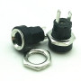 Presa femmina da pannello, 5.5x2.1mm, DC-022B