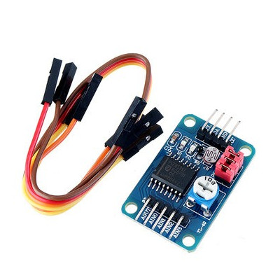 AD/DA converter module, photoresistor, thermistor, PCF8591, I2C