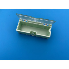 Modulare Komponenten-Aufbewahrungsbox mit Deckel