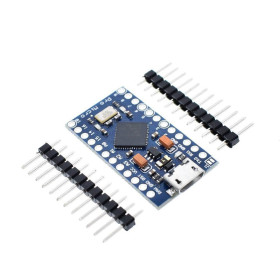 Pro Micro fejlesztőkártya, 5V, ATmega32U4, MicroUSB