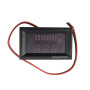 Battery status indicator voltmeter, 12-60V, with display