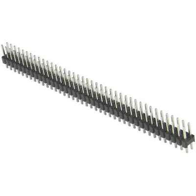 Sammelschiene 80 Pins, 2x40, Stecker, 2,54 mm