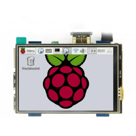 Display HDMI 3.5 inch touchscreen pentru Raspberry Pi 4