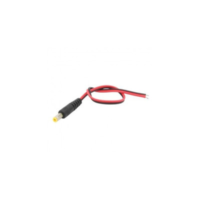 Connettore DC Tata, 5.5x2.1, con filo da 25 cm