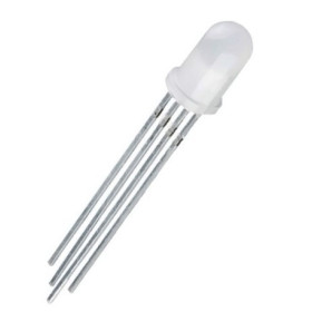 LED RGB 5mm 4 pin anodo comune, opaco