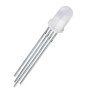 LED RGB 5mm 4 pins Common Cathode, opaque