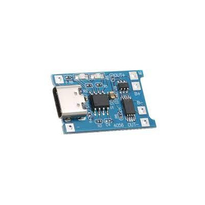 Modulo di ricarica per batteria al litio, TP4056, tipo C, 5 V