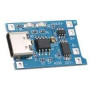 Modulo di ricarica per batteria al litio, TP4056, tipo C, 5 V