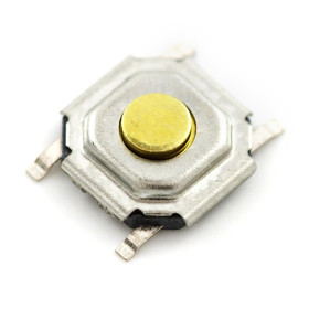 Micro button without retention, 1.6mm