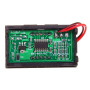 Digital voltmeter with display, 4 - 30V, Red