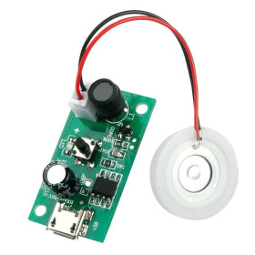 Ultrasonic atomizer module, 20mm, MicroUSB