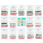 Diode set, 14 values, 240 pieces