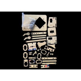 Acrylic robotic arm kit 4 axes
