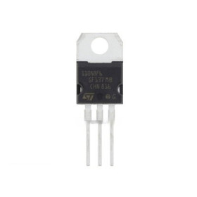 Power MOSFET, STP110N8F6, 80V, 110A, TO-220