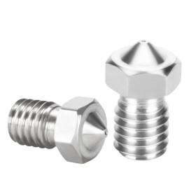 Duza E3D 0.4mm inox filet M6 pentru 1.75