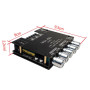Bluetooth erősítő 5.0, 2.1, TPA3116, 2x50W, 1x100W