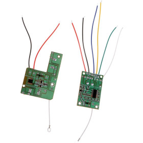 Radio control module, 4CH, receiver with transmitter, 40MHz