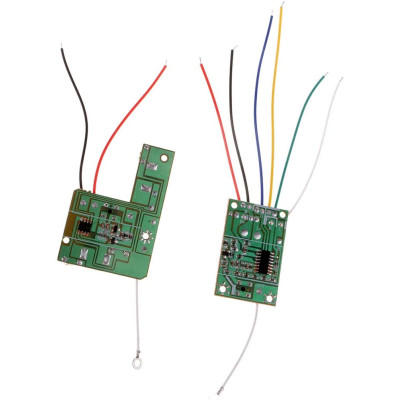 Rádióvezérlő modul, 4 csatornás, vevő adóval, 40MHz