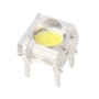 5 mm-es Piranha LED, fehér, 3V