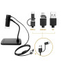 Microscopio digitale, messa a fuoco 1000X, USB Phone e PC, LED