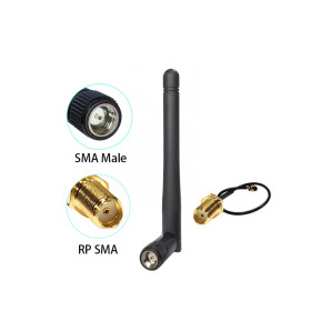 2,4GHz Antenne, 2,5 dBi, 110mm, zzgl. 