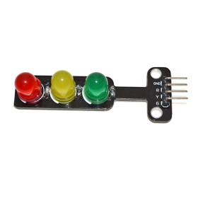 LED traffic light module, 56mm, 3.3-5V