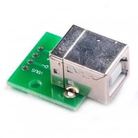 Placa adaptor USB-B mama 4 pini