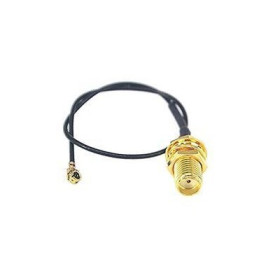 Wired antenna connector, AP, SMA Female to IPX, 15cm, 0-3GHz