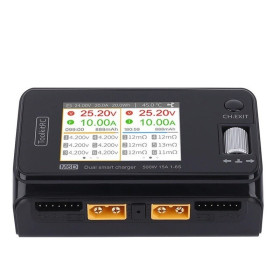 Digital charger with LCD, ToolkitRC, M6D, 500W, 2 channels, 1-6S