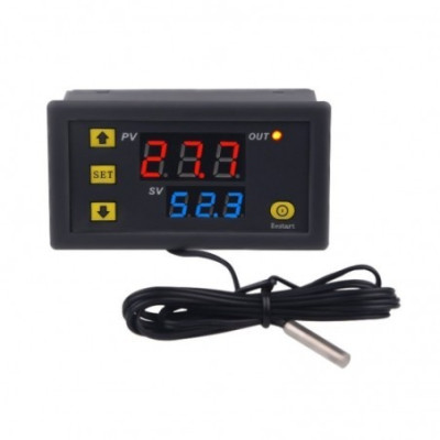 Panel-Thermostat, W3230, 12 V, 20 A, Heizung, Kühlung
