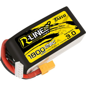TATTU R-LINE LiPo battery, 4S1P, 4S, 1800mAh, 120C, Version