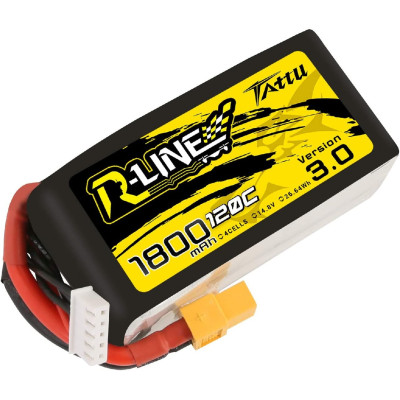 Baterie LiPo Tattu R-Line 4S 1800mAh XT60