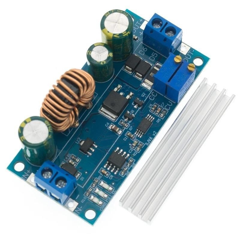 Automatic source module, step-down, CC-CV, 35W