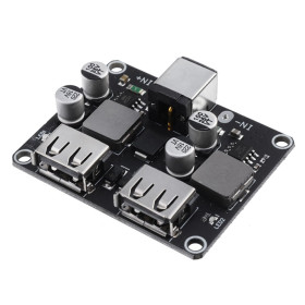Dual QC3.0 module, 6-32V at 5V3.4A, 9V2.5A, 12V2A, 24W
