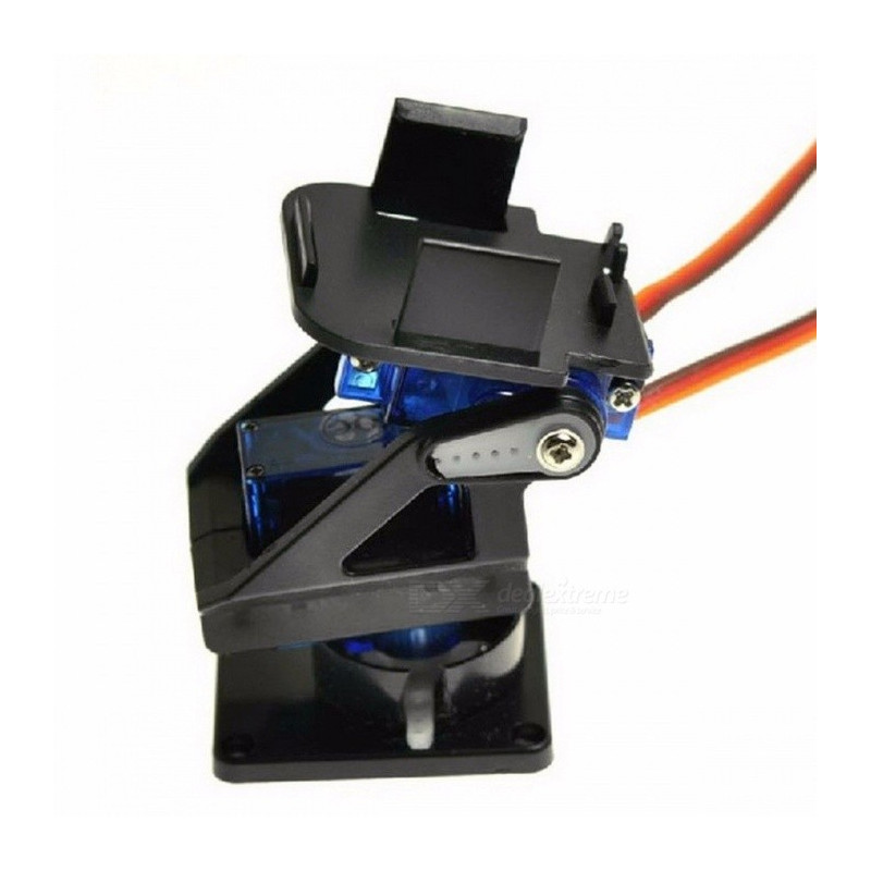 PT camera mount 2 axes 260° anti-vibration SG90 MG90S