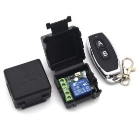 Relay module with remote control, 1 channel, 433MHz, 12VDC