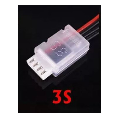 Balanced plug protection 3S, XH2.54, 4P