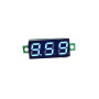 Digital Voltmeter, 0.28'', 0-100VDC, 3 wires, Blue