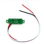 Digital Voltmeter, 0.28'', 0-100VDC, 3 wires, Blue